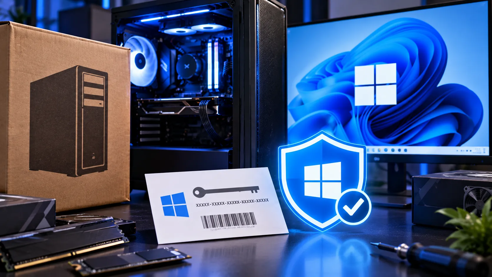 BTOパソコンのWindowsライセンスは大丈夫か|OEM正規品の確認方法と「認証されていません」の直し方