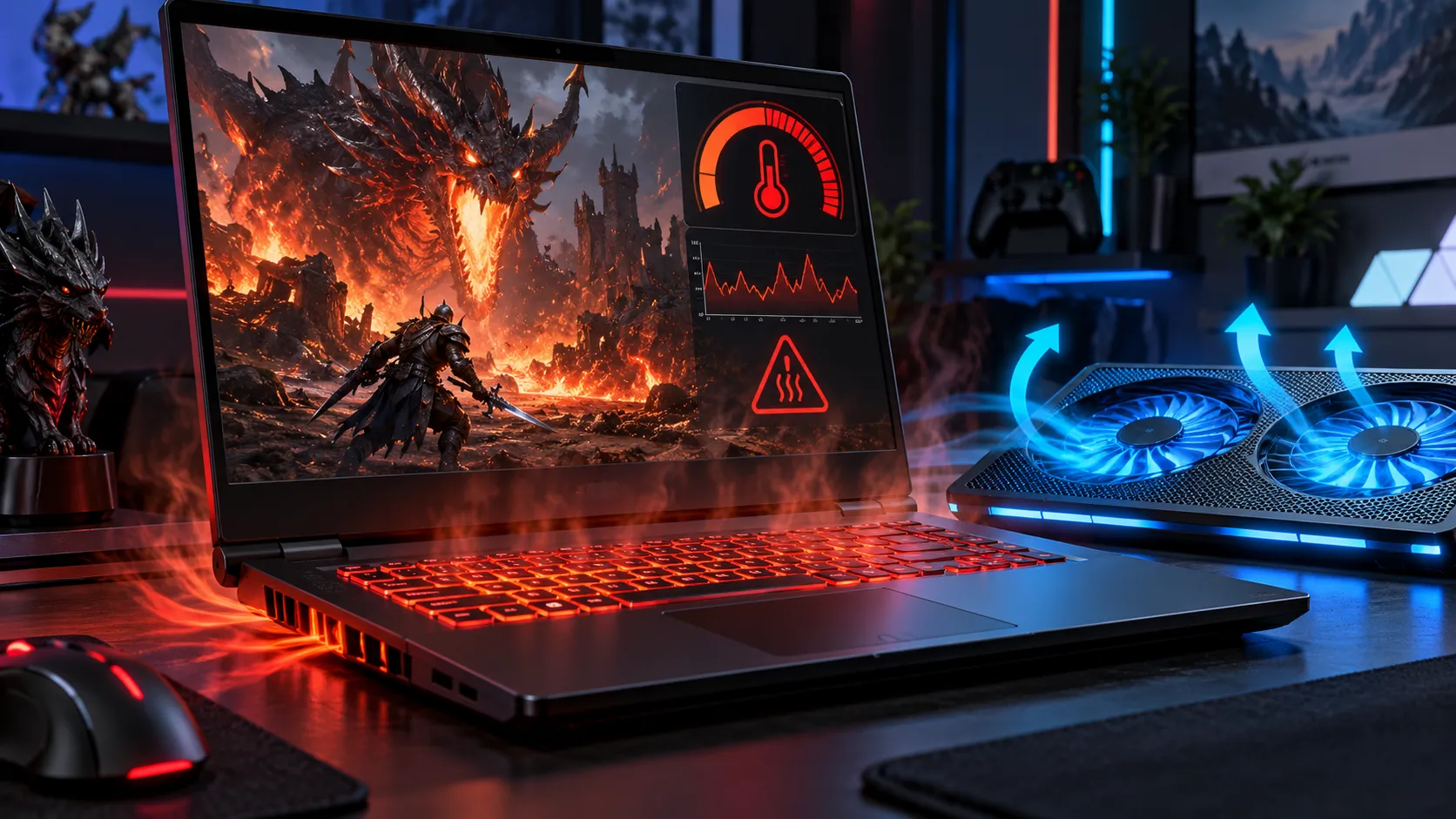 ゲーミングノートPCが熱くなる原因と対策｜サーマルスロットリングの見分け方【2026年9月】