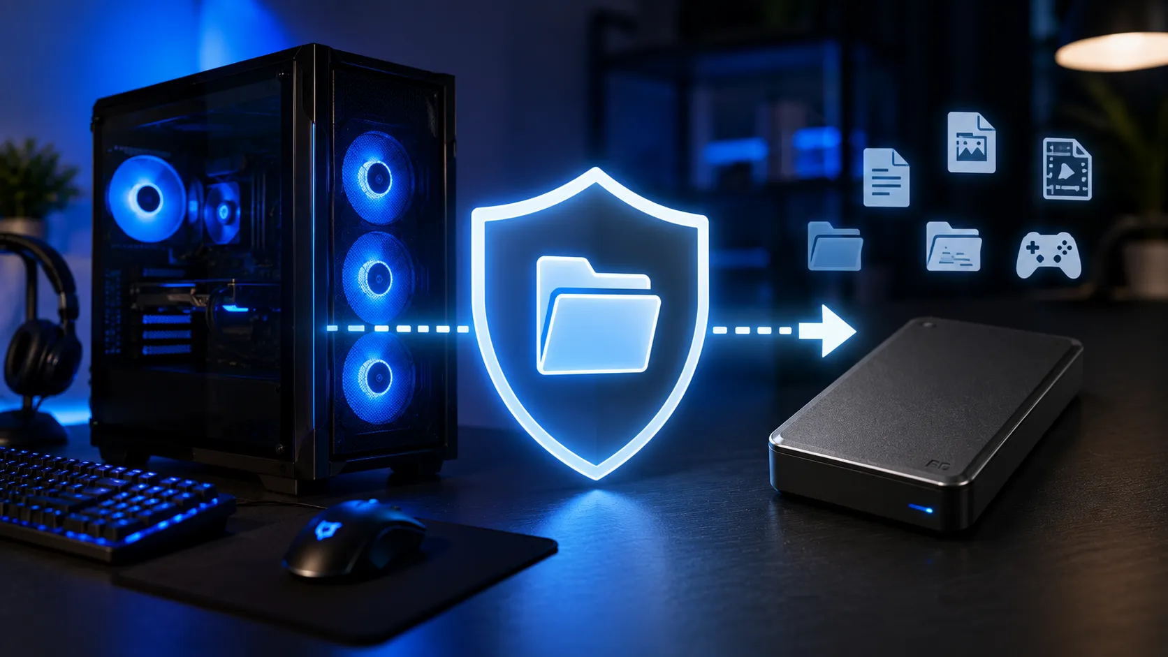 ゲーミングPCのバックアップ｜ゲーム本体は守らなくていいです【2026年8月】