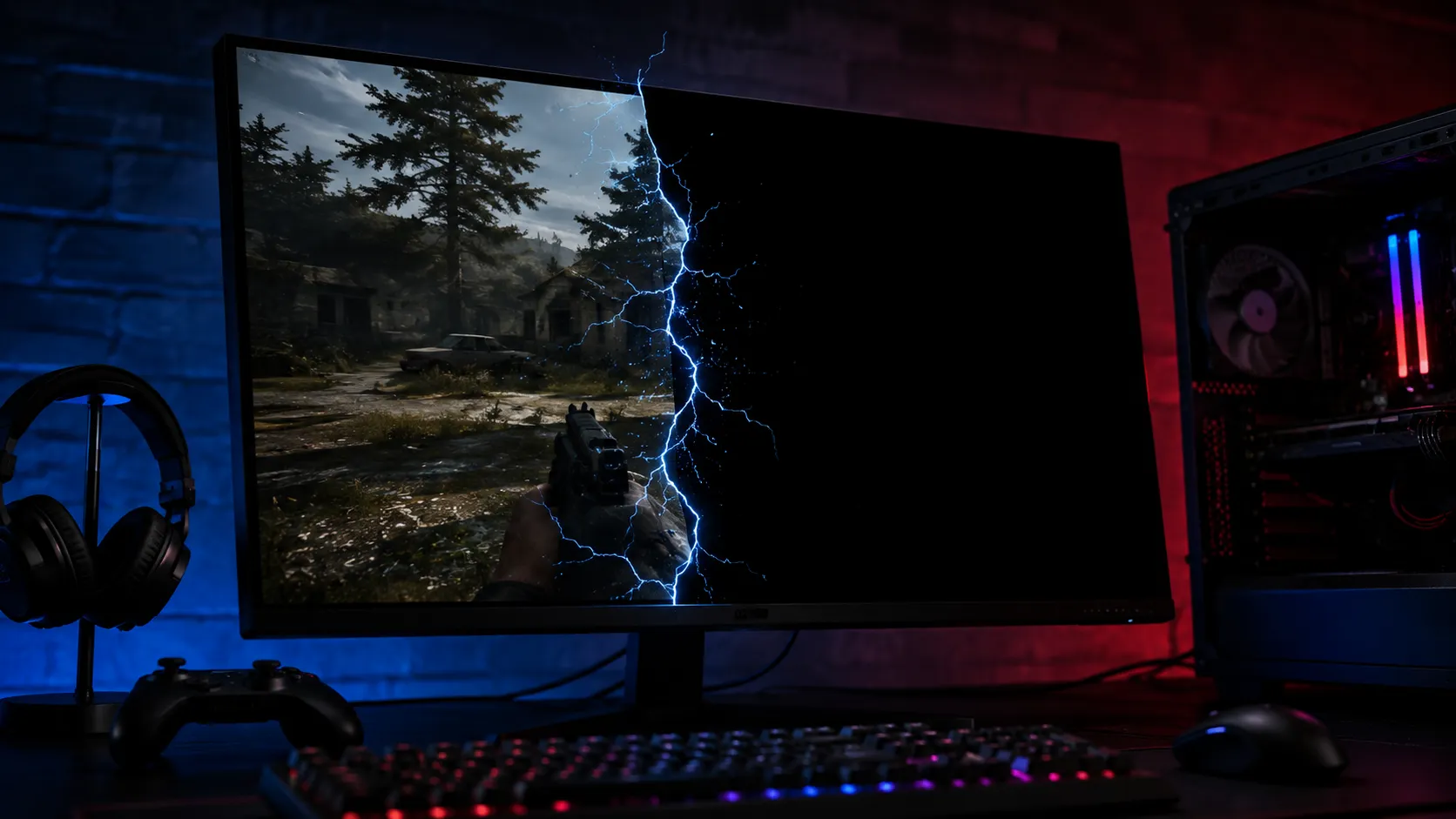 ゲーム中にブルースクリーンが出る原因|いまは黒い画面に変わりました【2026年8月】