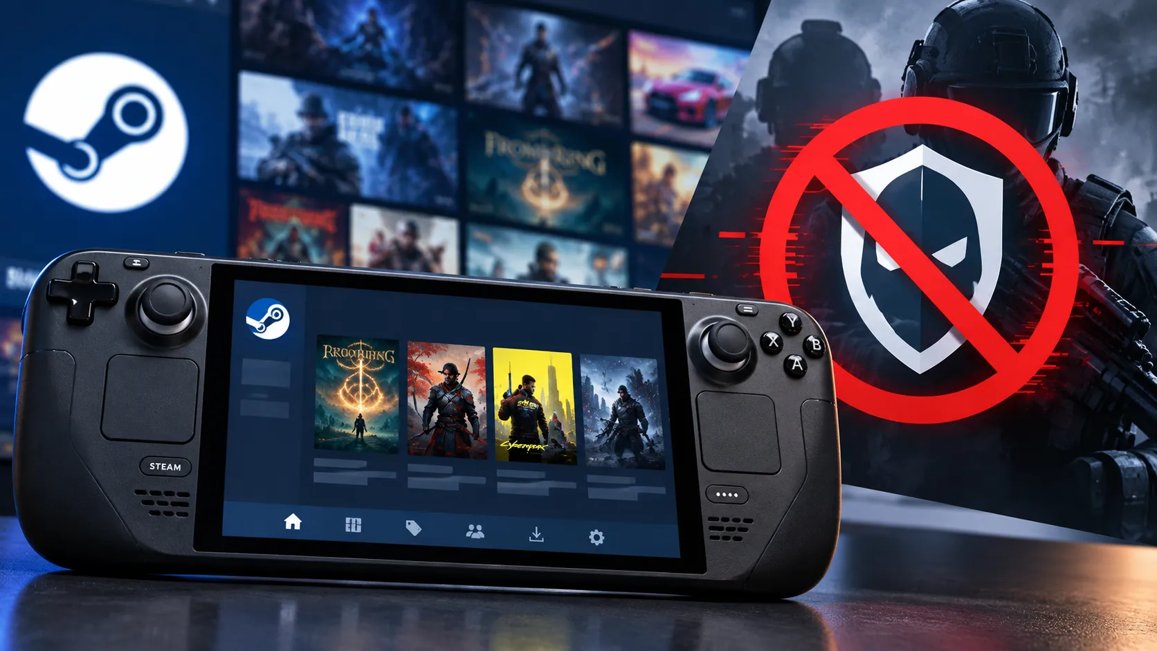 Steam Deck・Frameで遊べないゲーム一覧|ROG Xbox Allyなら遊べる理由【2026年9月】